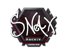 Naklejka | Snax | Londyn 2018