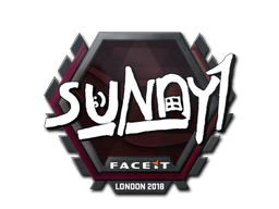 Naklejka | suNny | Londyn 2018