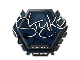 Naklejka | STYKO | Londyn 2018