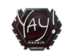Naklejka | yay | Londyn 2018