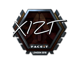 Naklejka | Xizt (foliowana) | Londyn 2018
