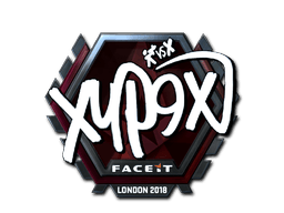 Naklejka | Xyp9x (foliowana) | Londyn 2018