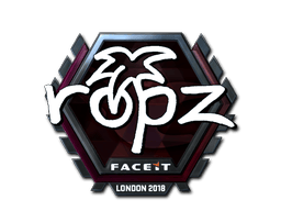 Naklejka | ropz (foliowana) | Londyn 2018