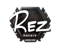 Naklejka | REZ | Londyn 2018