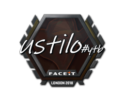 Naklejka | USTILO | Londyn 2018