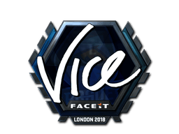 Naklejka | vice (foliowana) | Londyn 2018