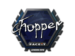 Naklejka | chopper | Londyn 2018