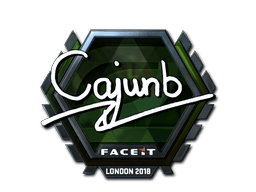 Naklejka | cajunb (foliowana) | Londyn 2018