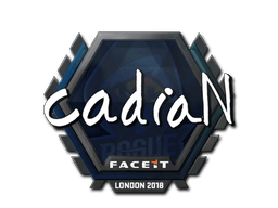 Naklejka | cadiaN | Londyn 2018