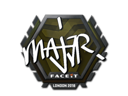 Naklejka | MAJ3R | Londyn 2018