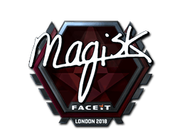 Naklejka | Magisk (foliowana) | Londyn 2018