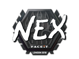 Naklejka | nex | Londyn 2018