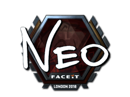 Naklejka | NEO (foliowana) | Londyn 2018
