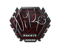 Naklejka | NiKo | Londyn 2018