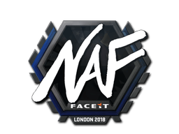 Naklejka | NAF | Londyn 2018