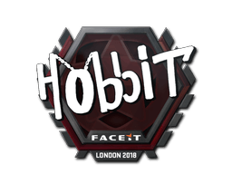 Naklejka | Hobbit | Londyn 2018