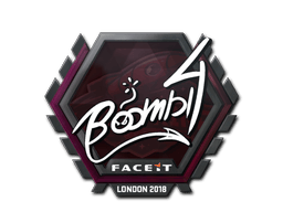 Naklejka | Boombl4 | Londyn 2018