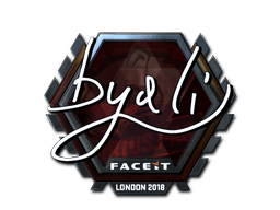 Naklejka | byali (foliowana) | Londyn 2018