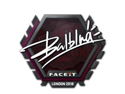 Naklejka | balblna | Londyn 2018