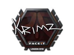 Naklejka | KRIMZ | Londyn 2018