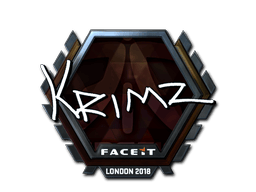 Naklejka | KRIMZ (foliowana) | Londyn 2018
