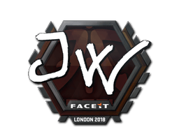 Naklejka | JW | Londyn 2018