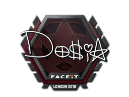 Naklejka | Dosia | Londyn 2018