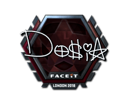 Naklejka | Dosia (foliowana) | Londyn 2018