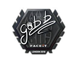 Naklejka | gob b | Londyn 2018