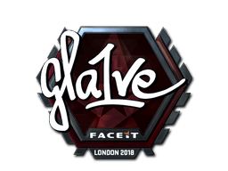 Naklejka | gla1ve (foliowana) | Londyn 2018