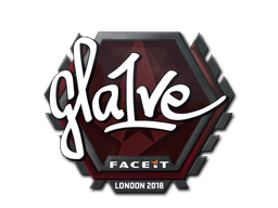 Naklejka | gla1ve | Londyn 2018