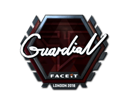 Naklejka | GuardiaN (foliowana) | Londyn 2018