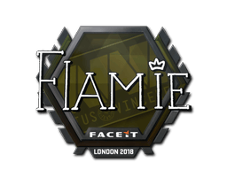 Naklejka | flamie | Londyn 2018