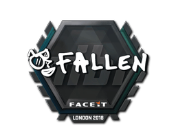 Naklejka | FalleN | Londyn 2018