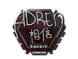 Naklejka | AdreN | Londyn 2018