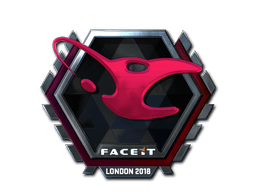 Naklejka | mousesports (foliowana) | Londyn 2018