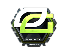 Naklejka | OpTic Gaming (foliowana) | Londyn 2018
