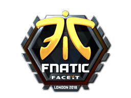 Naklejka | Fnatic (foliowana) | Londyn 2018