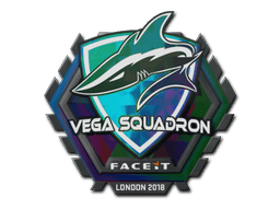 Naklejka | Vega Squadron (holograficzna) | Londyn 2018