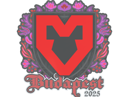 Sticker | MOUZ | Budapest 2025