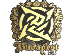 Sticker | Ninjas in Pyjamas (Gold) | Budapest 2025