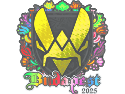 Sticker | Vitality (Holo) | Budapest 2025