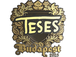 Sticker | TeSeS (Gold) | Budapest 2025