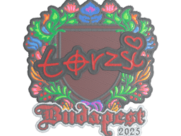 Sticker | torzsi (Embroidered) | Budapest 2025