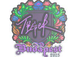 Sticker | Tiger (Embroidered) | Budapest 2025