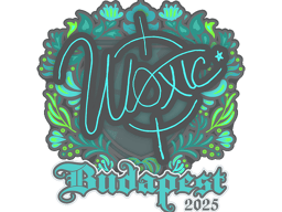 Sticker | woxic | Budapest 2025