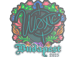 Sticker | woxic (Embroidered) | Budapest 2025