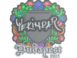 Sticker | YEKINDAR (Embroidered) | Budapest 2025