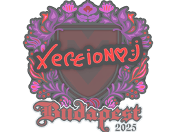 Sticker | xertioN | Budapest 2025