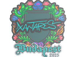 Sticker | XANTARES (Embroidered) | Budapest 2025